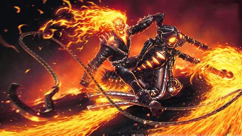 Ghost Rider Flaming Motorbike Motorcycle Fortnite Fortnite Battle