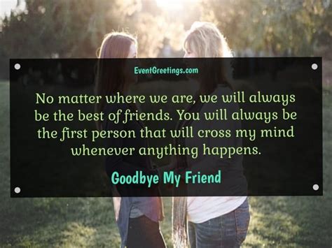 Emotional Goodbye Quotes For Friends Events Greetings