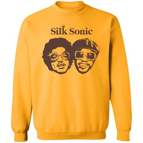 Silk Sonic Merch Bruno Mars Silk Sonic T Shirt Tiotee