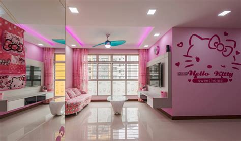 Modern Hello Kitty Theme Interior Design Fifth Avenue Interior Design