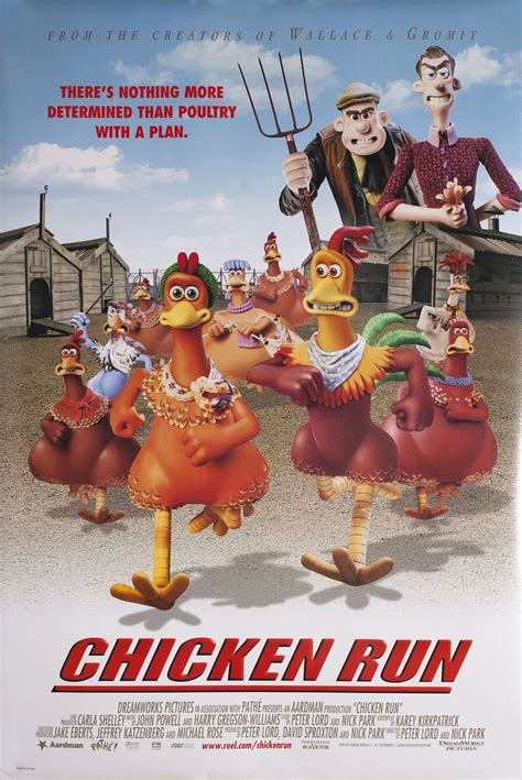 Tweedy comes up with the idea of converting their farm into full scale automated production. Chicken Run 2000 U.S. One Sheet Poster | Posteritati Movie ...