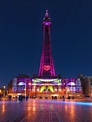 Blackpool Tower Light Projections | Blackpool pleasure beach, Blackpool ...