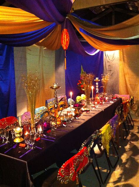 Centro De Mesa Arabian Nights Hens Party Planning And Styling By