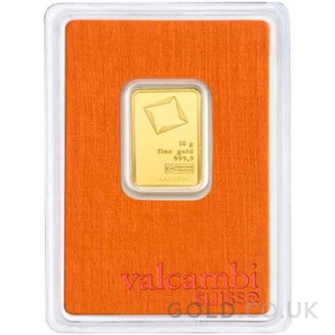 Buy 10g Gold Bars Uk From £62040
