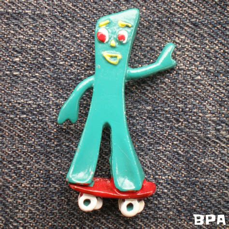 Beach Party Attitude Gumby Pin