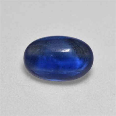 1 Carat Oval 77x5 Mm Blue Kyanite Gemstone