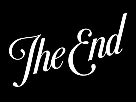 The End By Tina Smith On Dribbble
