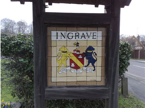Ingrave Essex City Sign Decorative Signs English Village