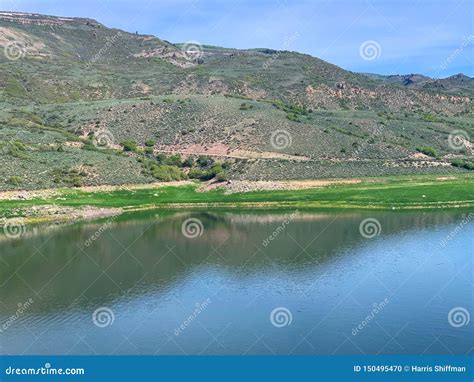 Blue Mesa Reservoir Stock Photo Image Of Recreation 150495470
