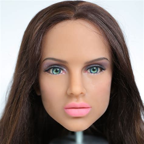 Buy 2017 Newest Top Quality Head 75 Big Dolls Head Tan Skin Sex Doll Head For