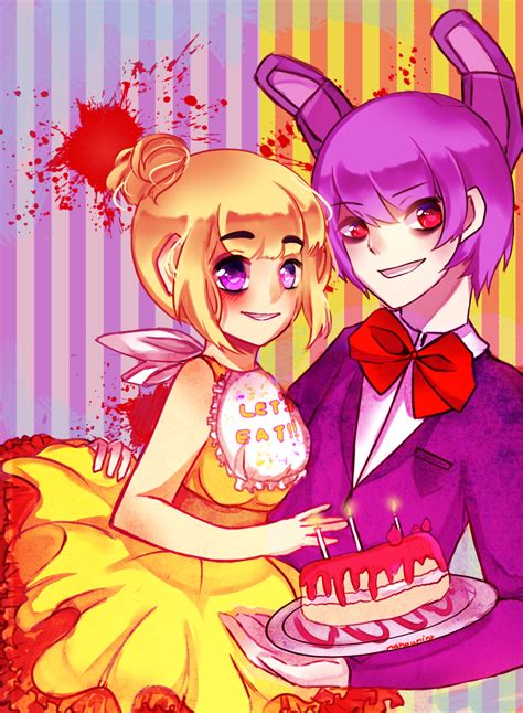 Fnaf Chica And Bonnie Speedpaint Fnaf Chica Anime Fnaf Chica