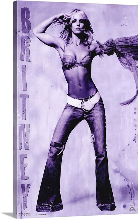 Britney Spears Iconic Canvas Wall Art Art Collectibles Prints