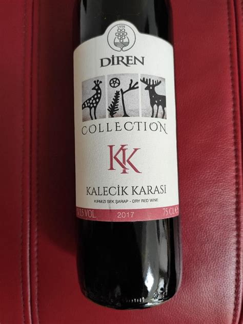 2017 Diren Kalecik Karası Collection Turkey Mid Northern Anatolia