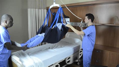Before you can safely execute a patient transfer, you'll need to select the appropriate sling. Transfer from Bed to Wheelchair using Repositioning Sling ...