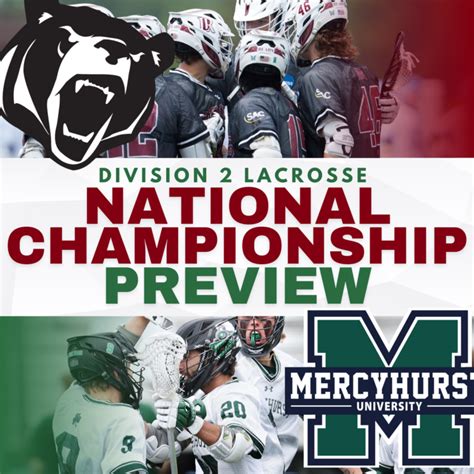 D2 Mens Lacrosse National Championship Preview Lacrosse All Stars