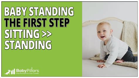 Baby Standing From Sitting Position The First Step In Learning 9 12