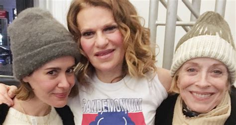 Sarah Paulson And Holland Taylor Couple Up To Support Sandra Bernhards