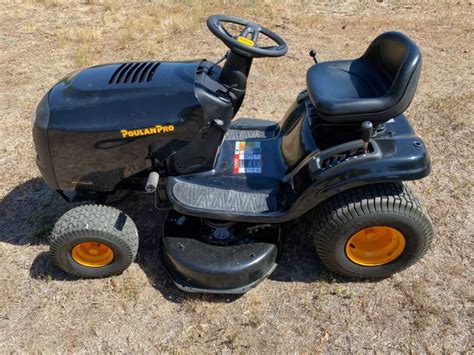 2017 Poulan Pro Pp175g42 Riding Mower Ronmowers