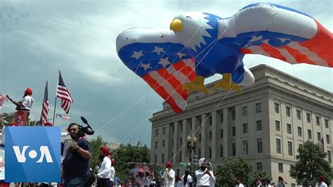 Independence Day Parade For The Fourth Of July In Washington Dc Youtube