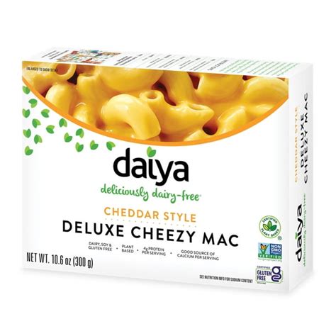 Daiya Cheddar Style Cheezy Mac Dairy Free Gluten Free Vegan Mac And Cheese 106 Oz Walmart