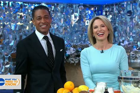 T J Holmes Amy Robach Still Getting Paid After Being Yanked From Gma