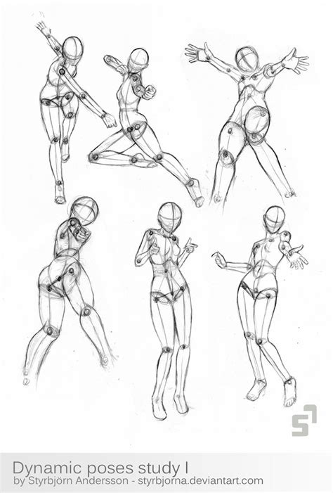 Dynamic Poses Study Drawing Poses Figure Drawing Drawing