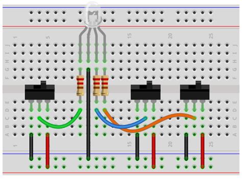 How To Build A Common Cathode Rgb Led Circuit