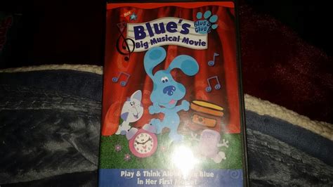 Closing To Blues Clues Blues Big Musical Movie 2000 Dvd