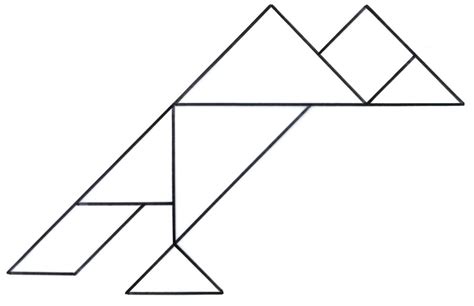 Tangram Para Trabajar La Orientación Espacial Escuela En La Nube