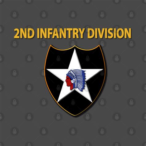 Ssi 2nd Infantry Division Crest T Shirt Teepublic