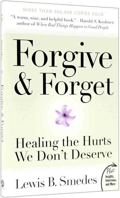 Forgive And Forget By Lewis Smedes Koorong
