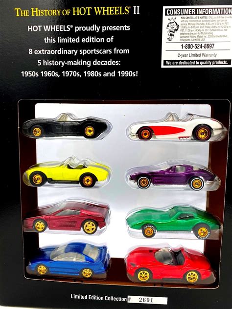 Hotwheels Fao Schwarz The History Of Hot Wheels Limited Edition