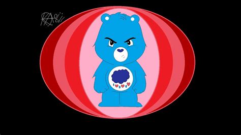 Each bear had a name, a job, and a symbol tied to it. Drawing New Care Bear Version Grumpy Blue - YouTube