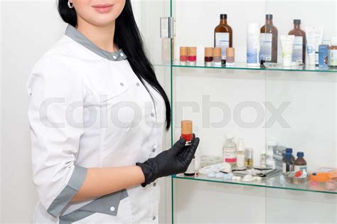 Woman Beautician Doctor At Work In Spa Center Young Female Professional Cosmetologist Female