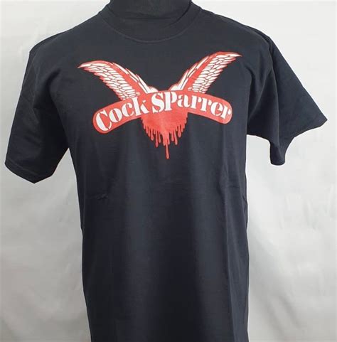 T Shirt Cock Sparrer Wings Black Clothes Shop Cock Sparrer