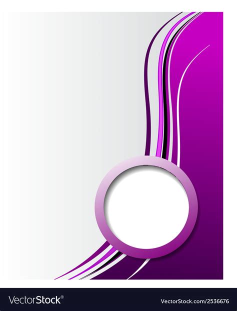 Elegant Abstract Purple Background Royalty Free Vector Image