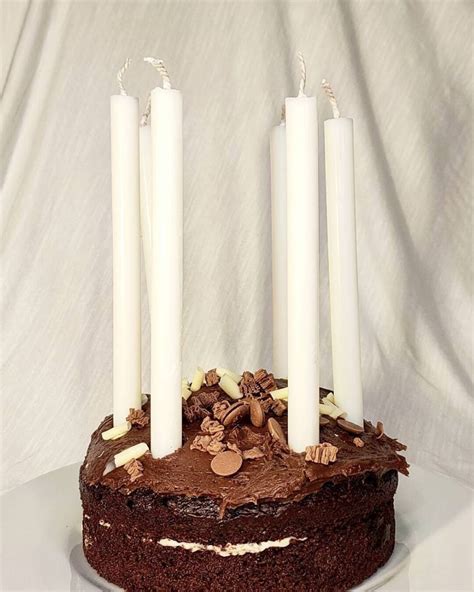 Tall Birthday Candles Pack Of 4 Eco Birthday Candles Natural Birthday