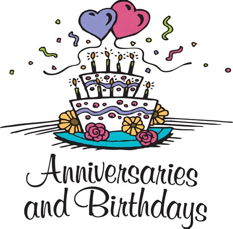 The Birthdays And Anniversary Page For April Fpc Durango
