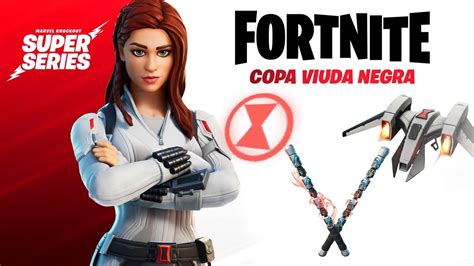 Consiguiendo La Skin De Black Widow En Fortnite Copa De La Viuda Negra Fortnite Battle