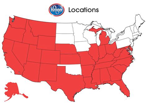 Kroger Locations By State Map