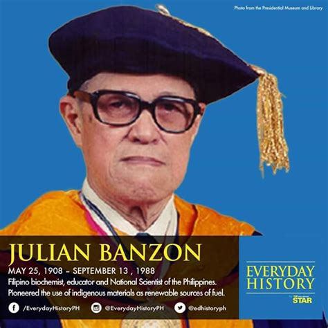 Philippine Star On This Day In 1908 Julian Banzon A