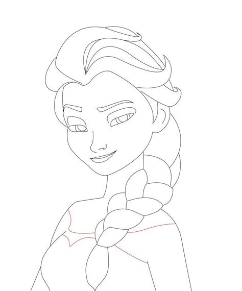 How To Draw Elsa From Frozen Draw Central Kunst Ideeën Tekenen