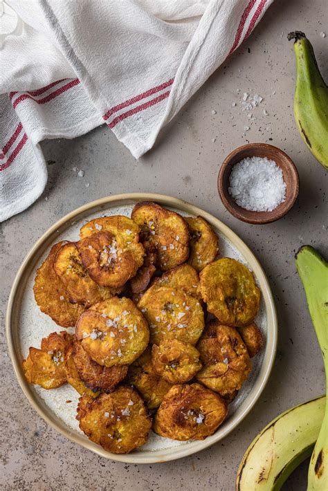 How To Make Tostones Only 3 Ingredients Olivia S Cuisine