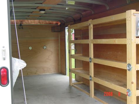 Pin By Zach Gold On Work In 2019 Trailer Shelving Trailer Storage