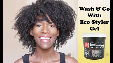 Wash And Go On 4a4b Natural Hair Eco Styler Gel Kasheera Latasha