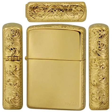 Keanu reeves carried this lighter with the medal of st. Armor Zippo Lighter Special 3 sides Arabesque Hand ...