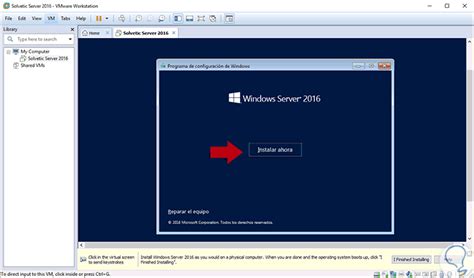 Virtualizar Y Configurar Windows Server 2016 Vmware Solvetic