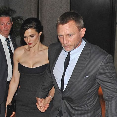 Exclusive Superstar Couple Against The Rocks Daniel Craig And Rachel