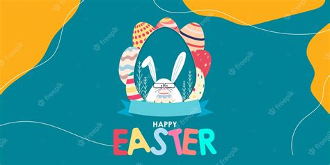 Premium Vector Vector Illustration Of Happy Easter Wishes Greeting
