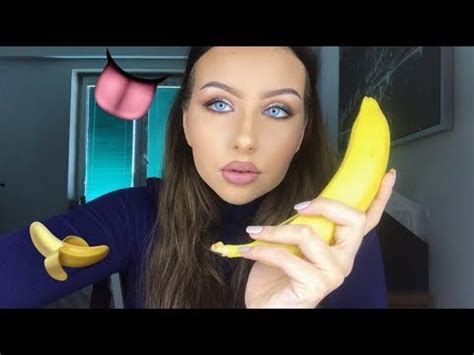 Asmr Banana Eating Intense Mouth Sounds Banana Sounds Youtube
